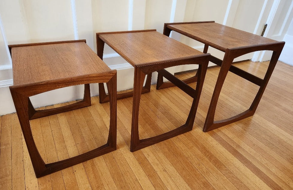 Teak G-PLAN Quadrille Nesting Tables – Cook Street Vintage