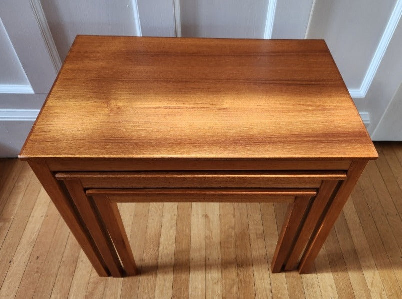 Danish MCM Teak Nesting Tables – Cook Street Vintage