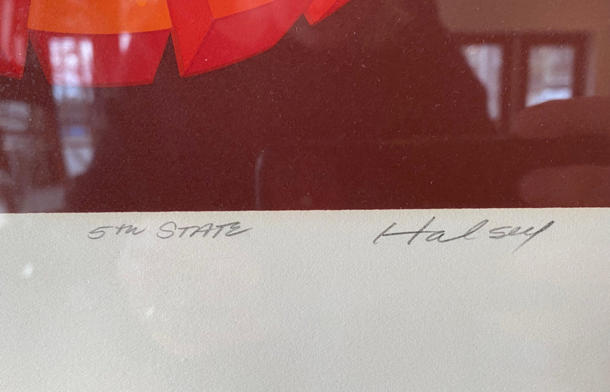 Brian Halsey Seriagraph "Centros 5th State" – Cook Street Vintage