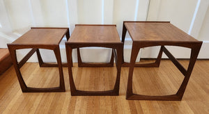 Teak G-PLAN Quadrille Nesting Tables