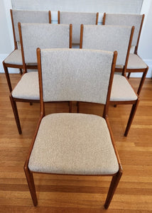 Set of 6 MCM Teak Dining Chairs