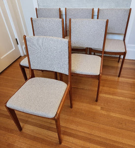 Set of 6 MCM Teak Dining Chairs