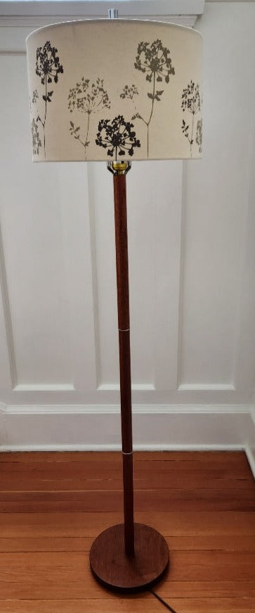 Teak Floor Lamp