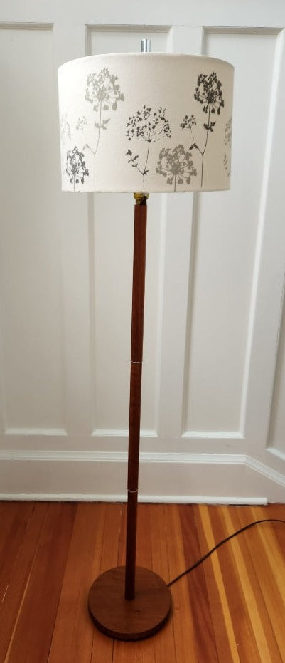 Teak Floor Lamp