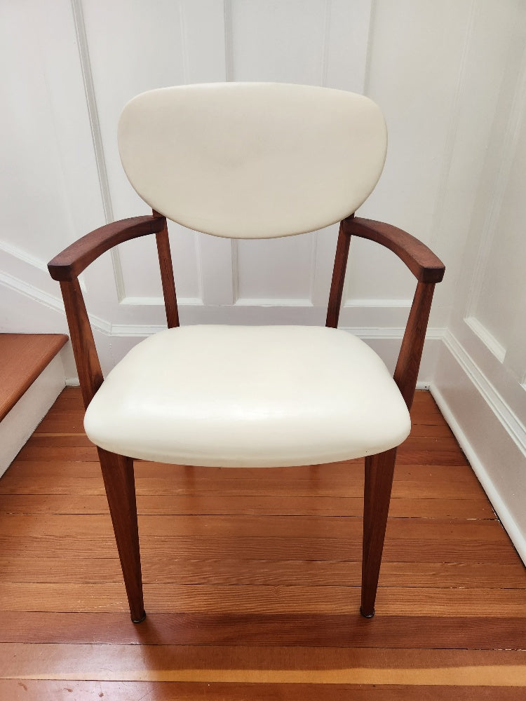 Set of 4 Teak Arm Chairs