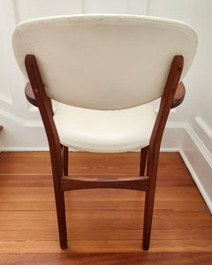 Set of 4 Teak Arm Chairs