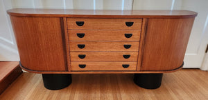 RS Associates Teak Credenza / Sideboard
