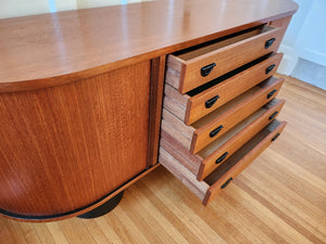 RS Associates Teak Credenza / Sideboard