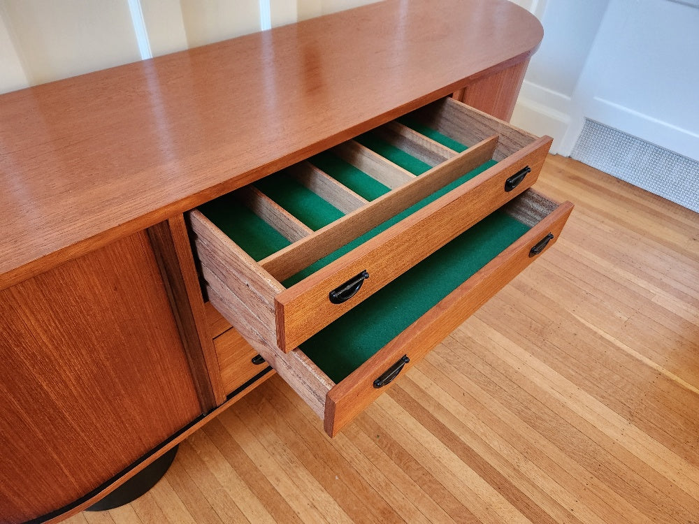 RS Associates Teak Credenza / Sideboard