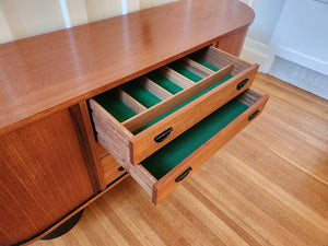 RS Associates Teak Credenza / Sideboard
