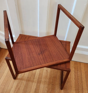 Pair of Teak Nesting Tables