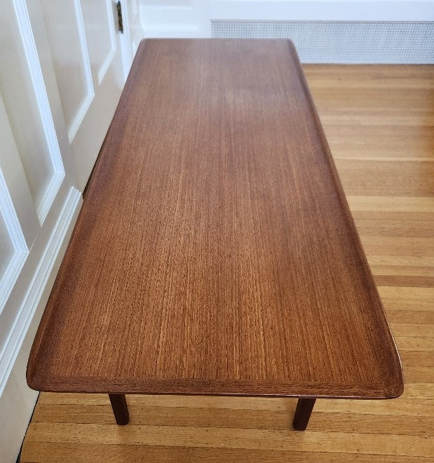 Danish Teak MCM Coffee Table by Mobelintarsia