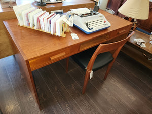 Two Drawer Teak Desk