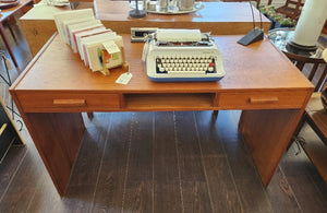 Two Drawer Teak Desk