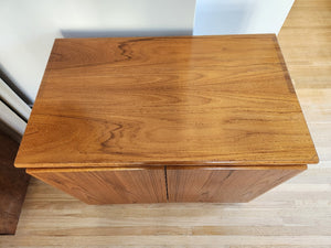 2 Door Danish Teak Cabinet