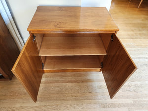 2 Door Danish Teak Cabinet