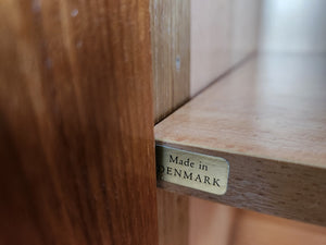 2 Door Danish Teak Cabinet