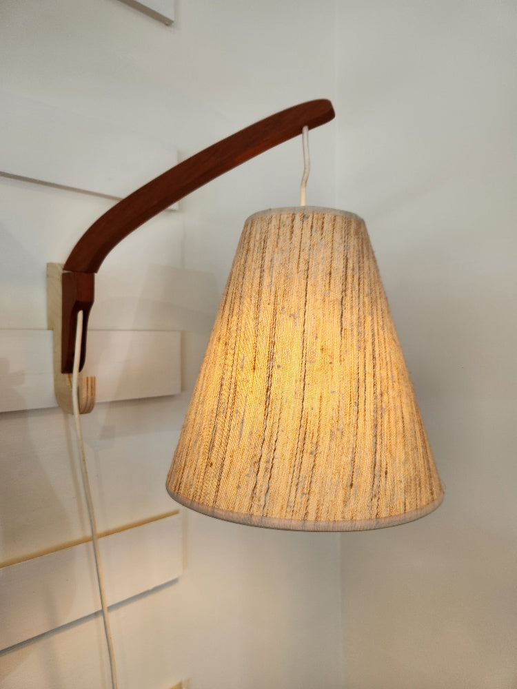 Teak Wall Lamp Pendant