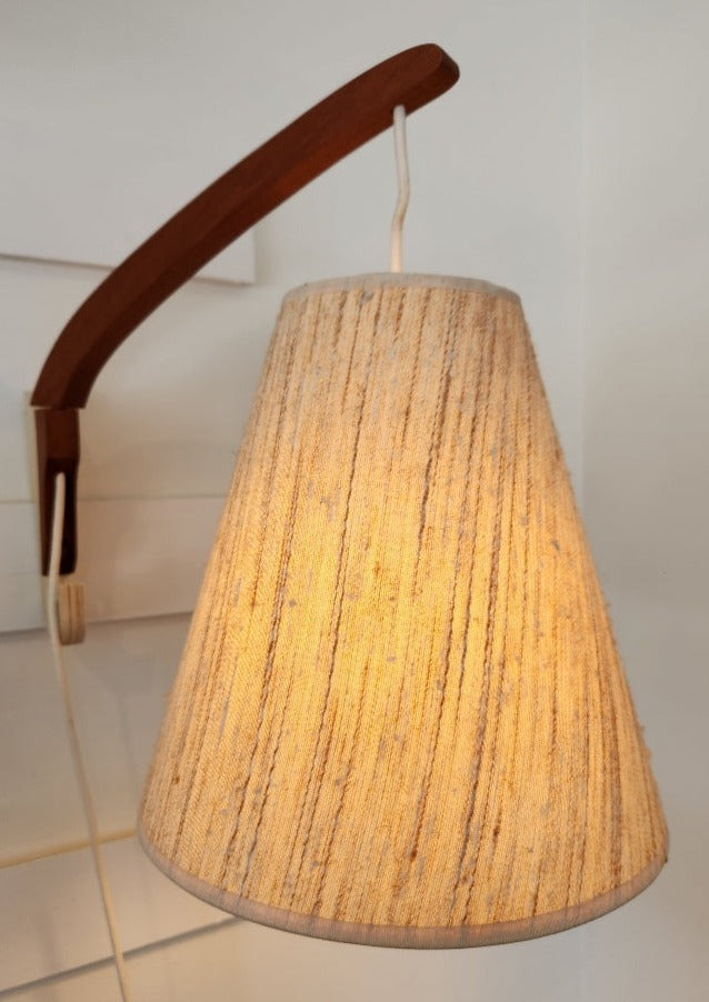 Teak Wall Lamp Pendant