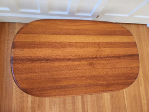 Gorgeous refinished 1960s solid teak coffee table by Glostrup- Cook Street Vintage