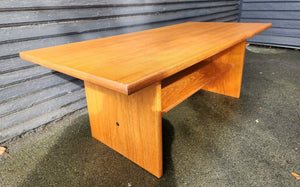 Teak Coffee Table with Shelf