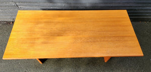 Teak Coffee Table with Shelf