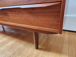 Teak 6 Drawer Dresser