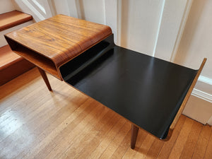 Bentwood Teak Telephone Table / Bench