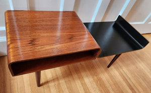 Bentwood Teak Telephone Table / Bench