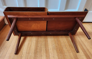 Bentwood Teak Telephone Table / Bench