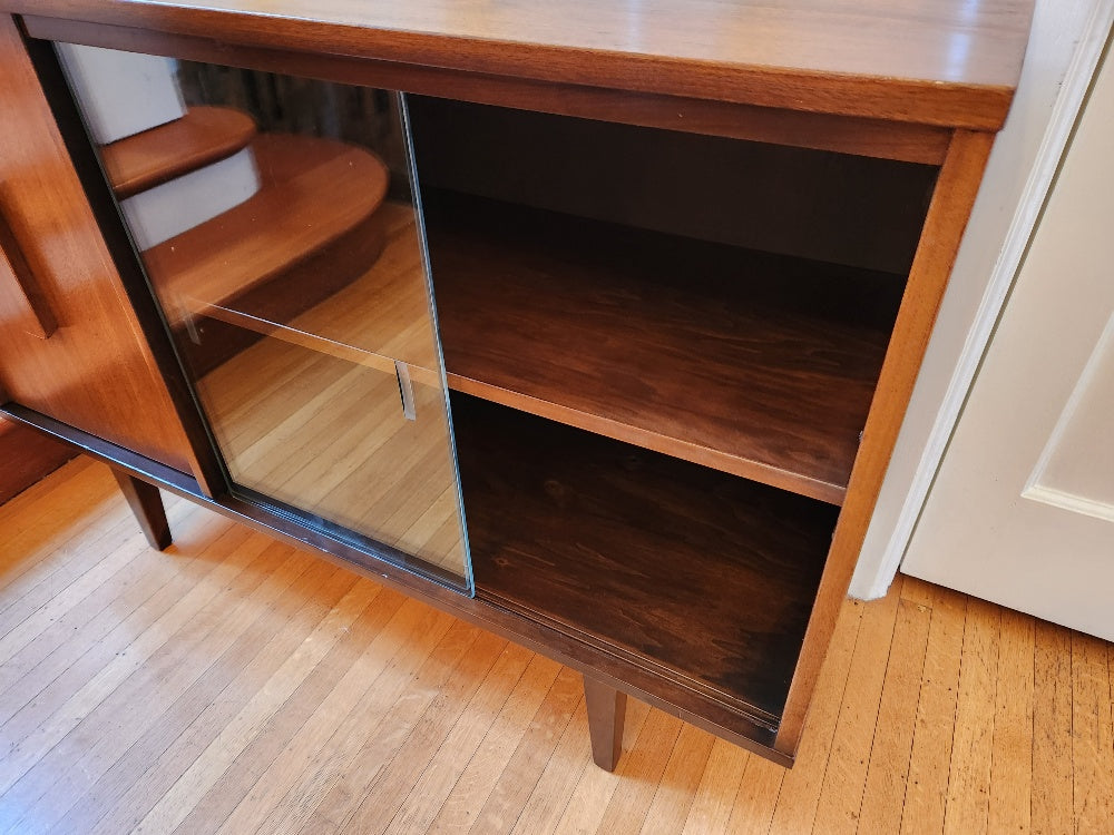 MCM Walnut Sideboard - Right compartment