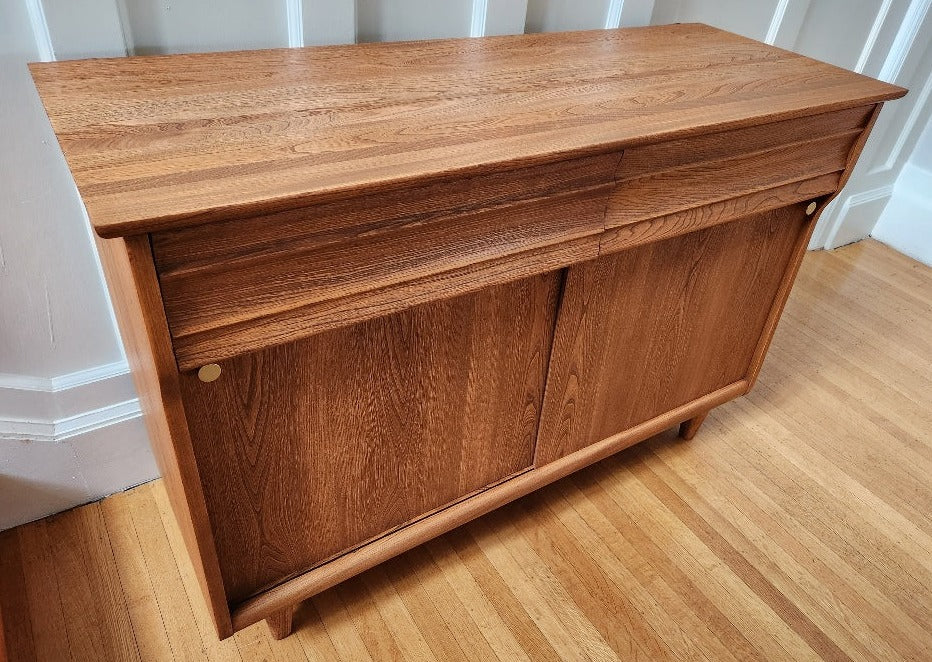 MCM Oak Sideboard - Front 