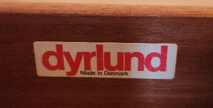 Danish Teak Secretary Desk by Dyrlund