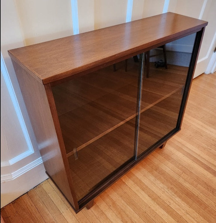Vintage Walnut Shelves - Front