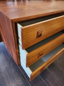 Teak Mobican 6 Drawer Dresser