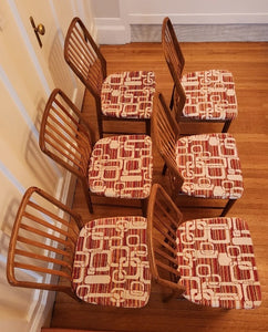 Set of 6 Svend Aage Madsen Danish Teak Dining Chairs