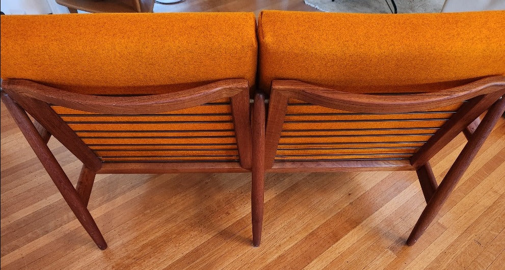 Svend Age Eriksen Teak Loveseat - back