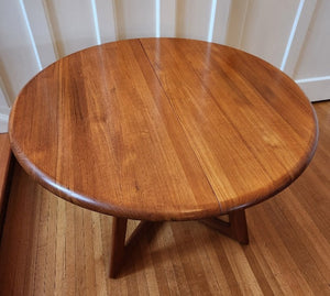 Solid Teak MCM Dining Table