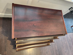 Rosewood 4 Drawer Dresser