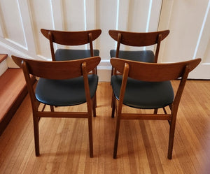 Set of 4 MCM Farstrup Dining Chairs