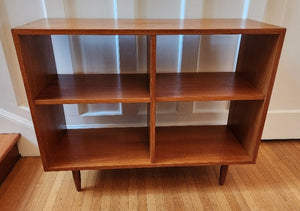 Open Teak MCM Shelving Unit