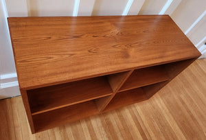Open Teak MCM Shelving Unit