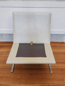 Danish Leather Lounge Chair by Centrum Mobler