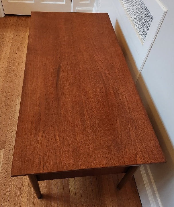 6 Drawer Teak Desk