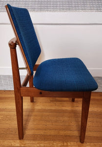 Set of 6 Teak Dining Chairs, Made in Denmark