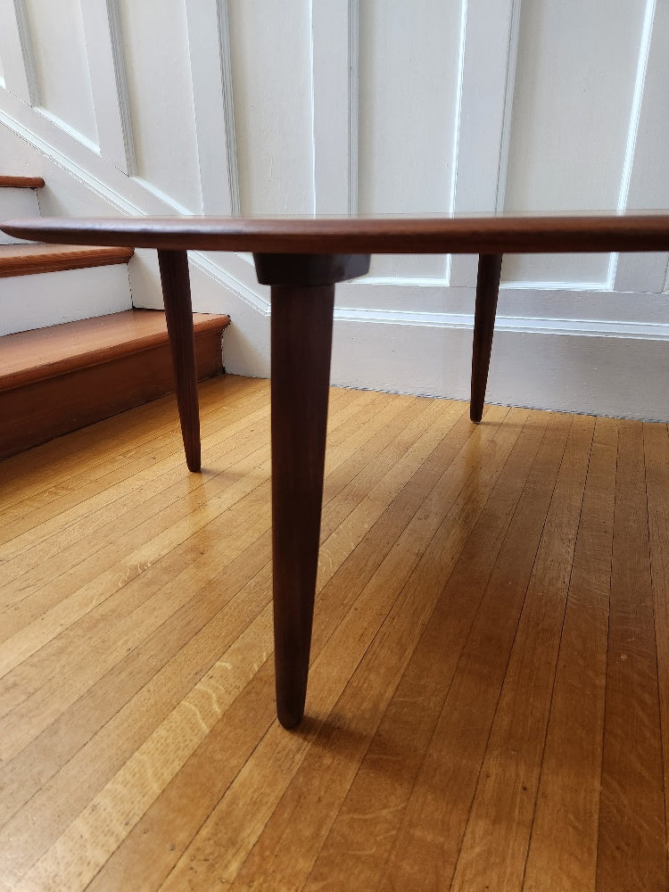 Rare MCM Huber Teak Coffee Table