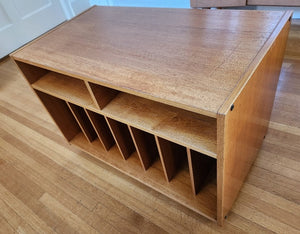 Compact Teak Entertainment Stand - Cook Street Vintage