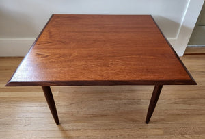 Square Teak Coffee Table - Cook Street Vintage