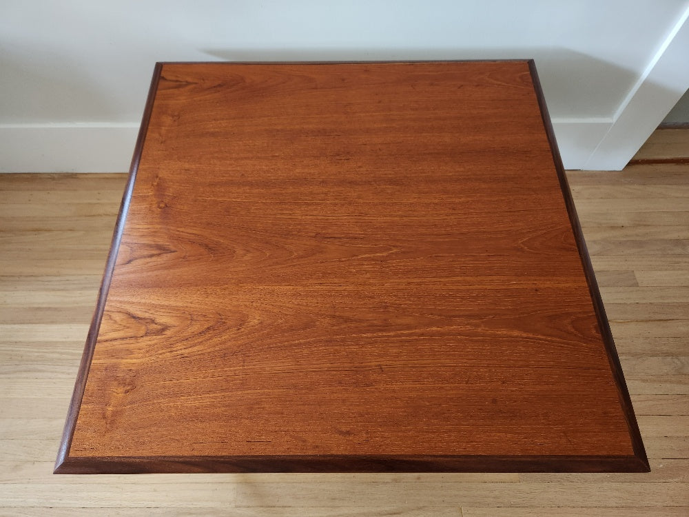Square Teak MCM Coffee Table