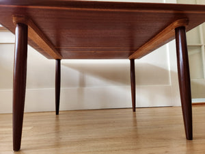 Square Teak MCM Coffee Table